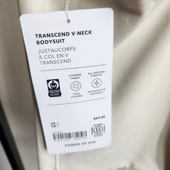 NEW w/tag Athleta Cream Women's Top - Picture 6 of 8